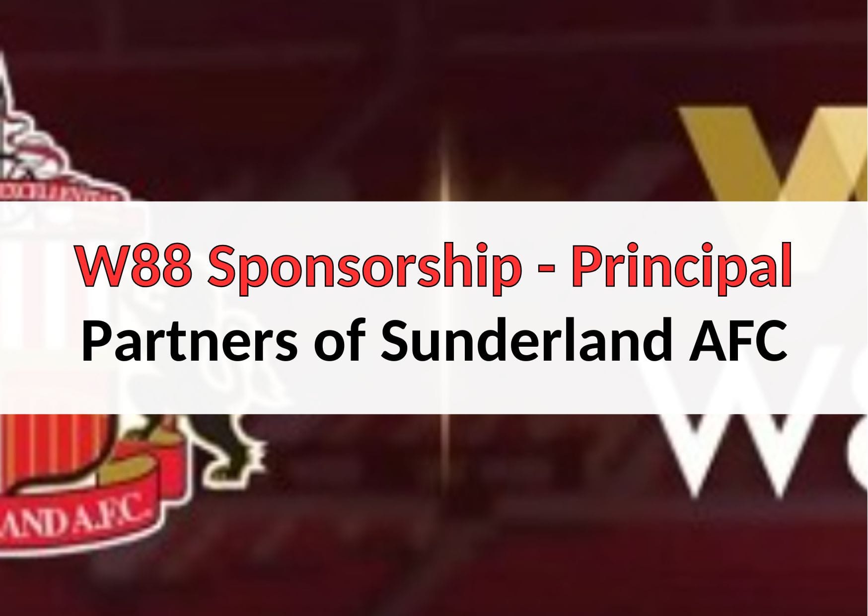 x5Bet สปอนเซอร์หุ้นส่วน Sunderland afc